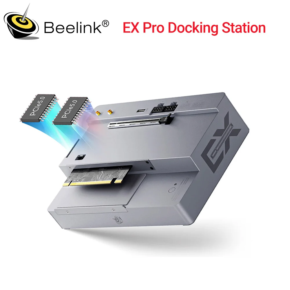 터보 차지 성능을 갖춘 듀얼 칩을 탑재한 Beelink EX Pro 내장형 600w 전원 공급 장치