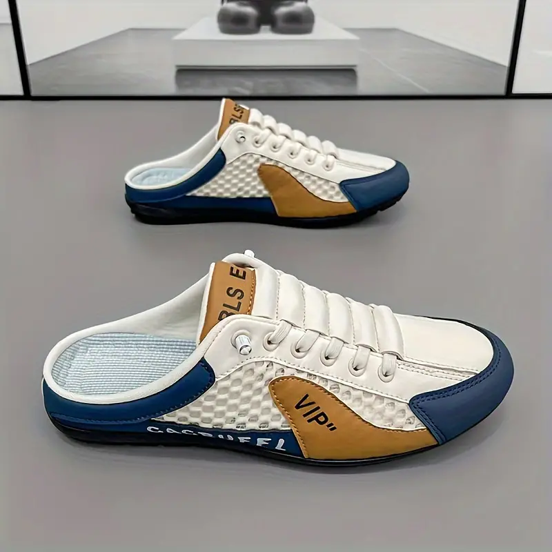 Herrenmode Multifunktionale Freizeitschuhe - Langlebige und Bequeme Sportsandalen mit Weicher Einlegesohle, Atmungsaktivem Stoffinnenfutter