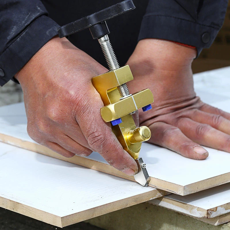 2 in 1 Glass Ceramic Tile Cutter with Wheel Diamond Roller Cutter Cutting Machine Opener Breaker Tools Accessories