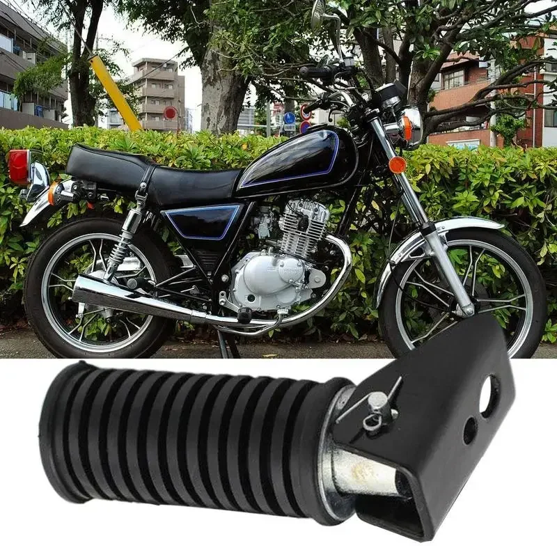 1 para tylne podnóżki motocykla podnóżki motocyklowe kompatybilne z Suzuki GS125 GN125 Motocross akcesoria motocyklowe pedały