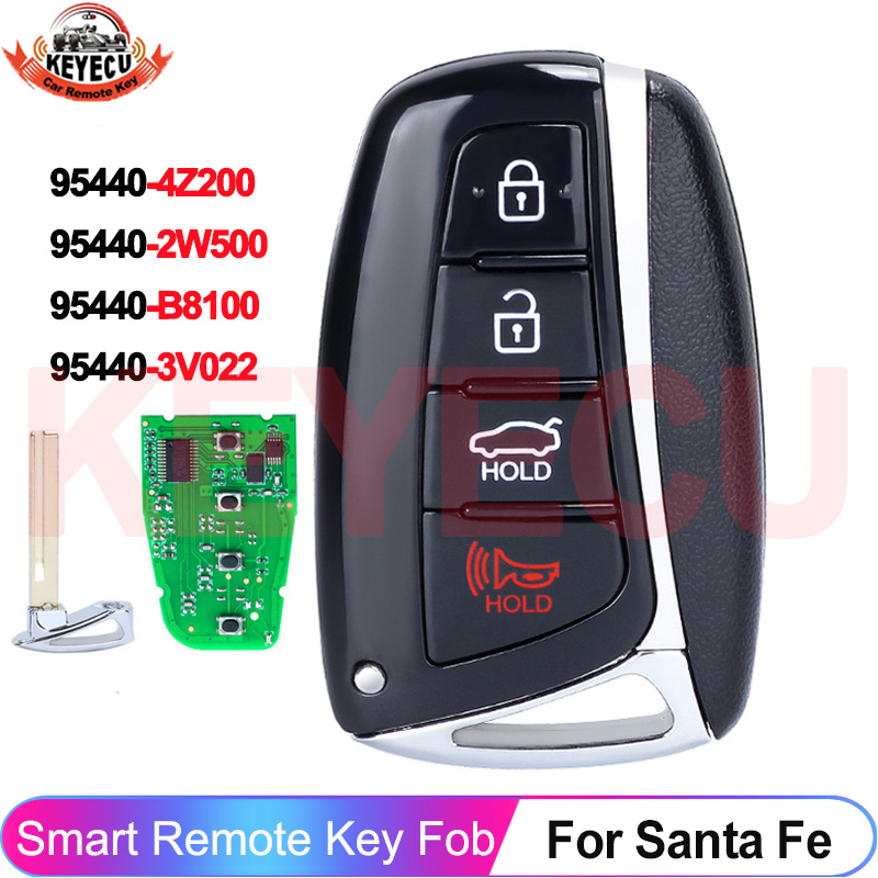 95440-4Z200 SY5DMFNA04 Do Hyundai Santa Fe 2013 2014 2015 2016 2017 2018 95440-2W500 95440-B8100 Inteligentny kluczyk zdalnego sterowania 95440-3V022