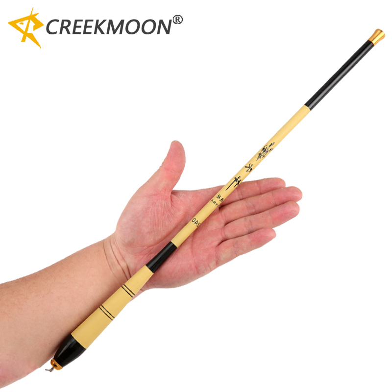 Ultralight 1.5-6.3M 28MH แบบพกพา Mini Telescopic คาร์บอนไฟเบอร์ตกปลา Rod การออกแบบตามหลักสรีรศาสตร์กระเป๋าเดินทางปลาคาร์พ Fishing POLE Gear