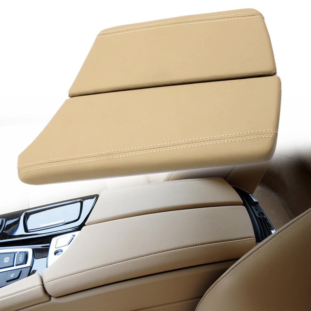 Caja de almacenamiento para consola central de coche, cubierta de caja de reposabrazos, repuesto embellecedor para BMW 5 Series F10 F11 F18 520 523 525 528 530 2010-2017