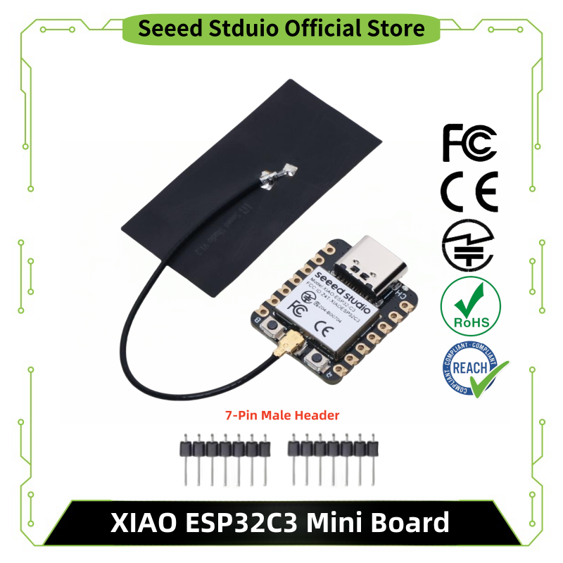 ESP32 C3 Development Board for Arduino Seeed Studio XIAO ESP32C3 Dev Board Antenna WiFi Bluetooth 5.0 Ble Module RISC-V