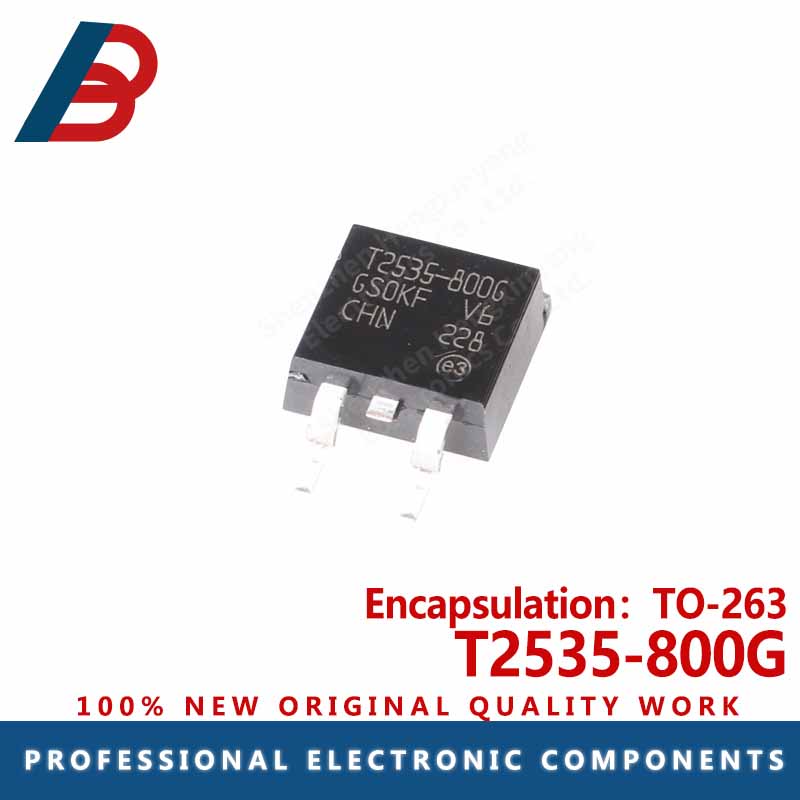Parche de piezas para tubo de efecto de campo, tiristor bidireccional, TO-263, 800V, 10 T2535-800G