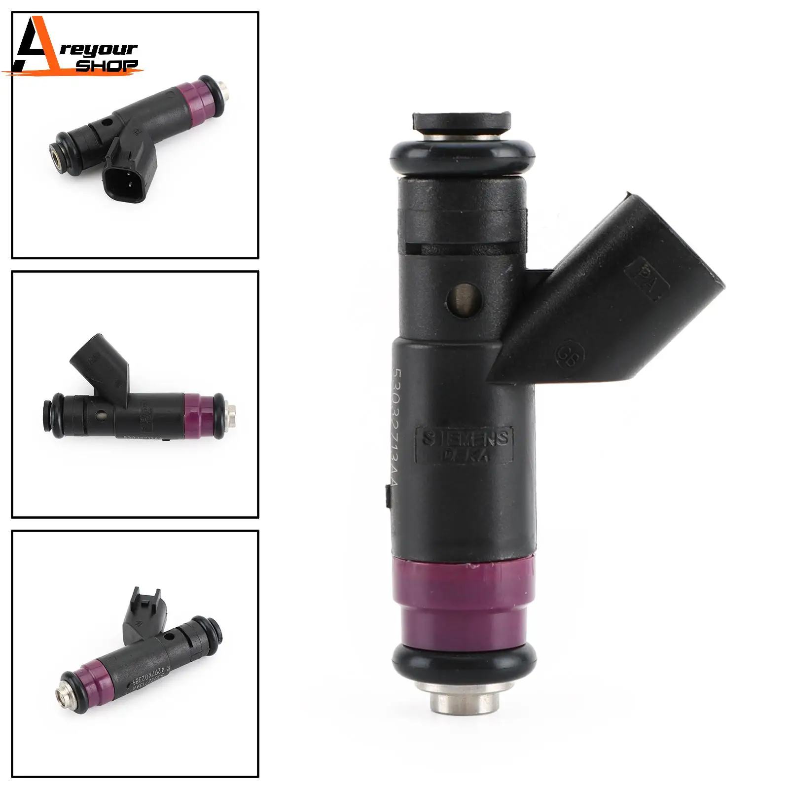 Areyourshop 1 Uds los inyectores de combustible apto para Ram 1500, 2500, 3500, 2004-2009 para Durango 5.7L 53032713AA Auto partes