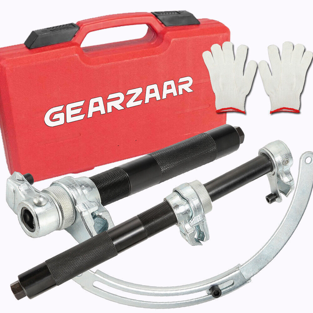 Heavy Duty Coil Spring Compressor Hook Strut Clamp Suspension Car Auto Tool Set