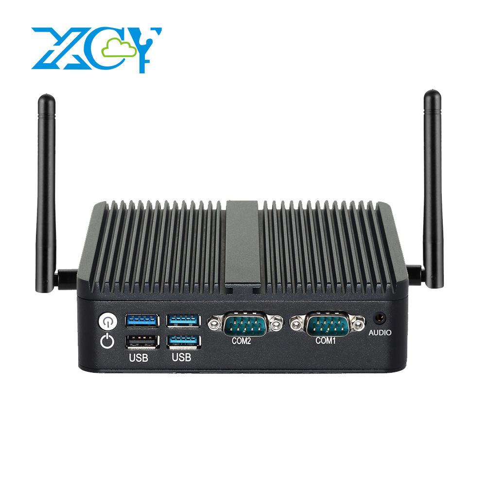 Безвентиляторный промышленный мини-ПК Intel N150 Windows 10/11 Linux 2x COM RS232 2x Ethernet 6xUSB 2xHDMI 1xDP Поддержка Wi-Fi SIM 4G модем