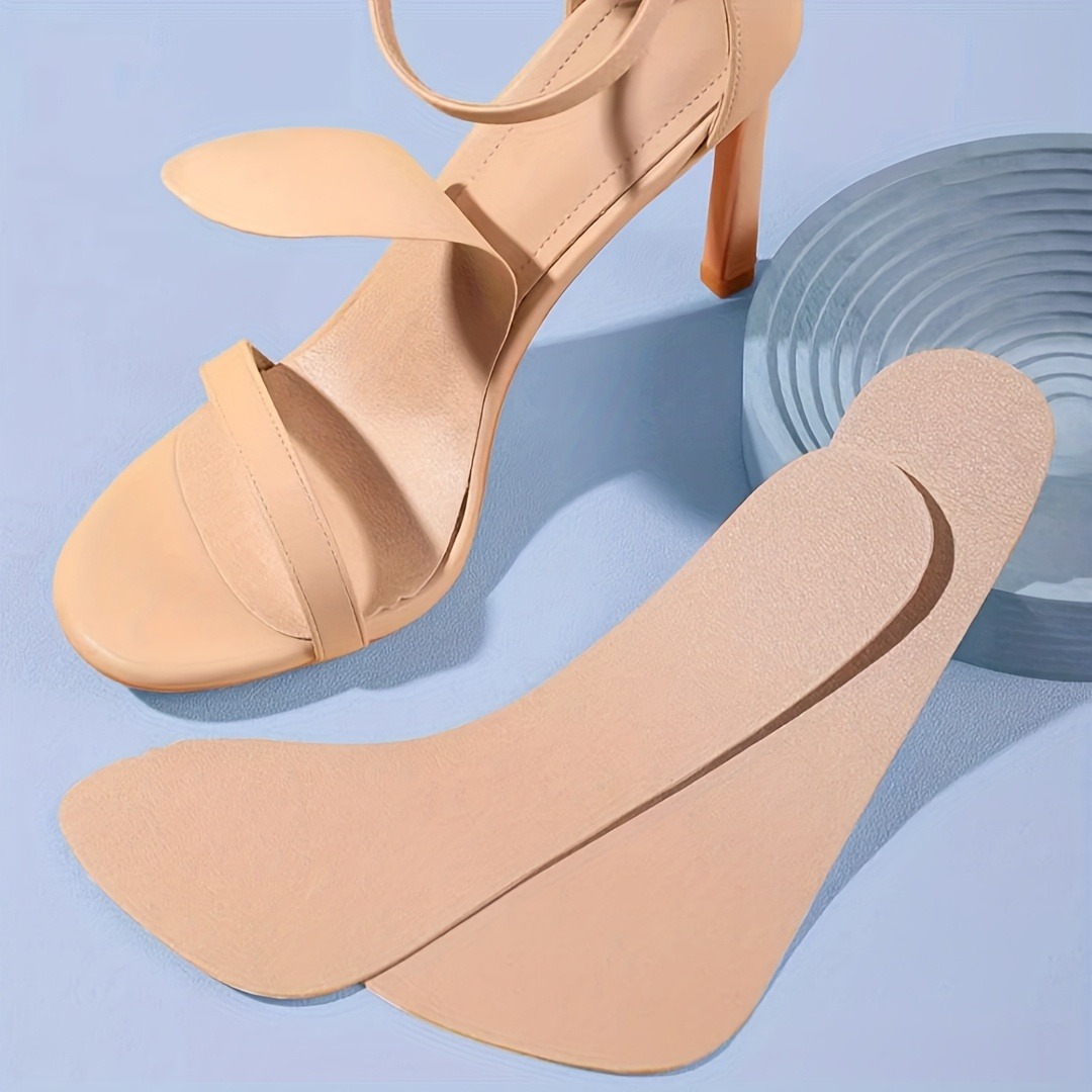Palmilhas de sandália feminina |   Almofadas antiderrapantes ultrafinas para os pés, inserções adesivas absorventes de suor para um ajuste seguro e conforto para caminhadas
