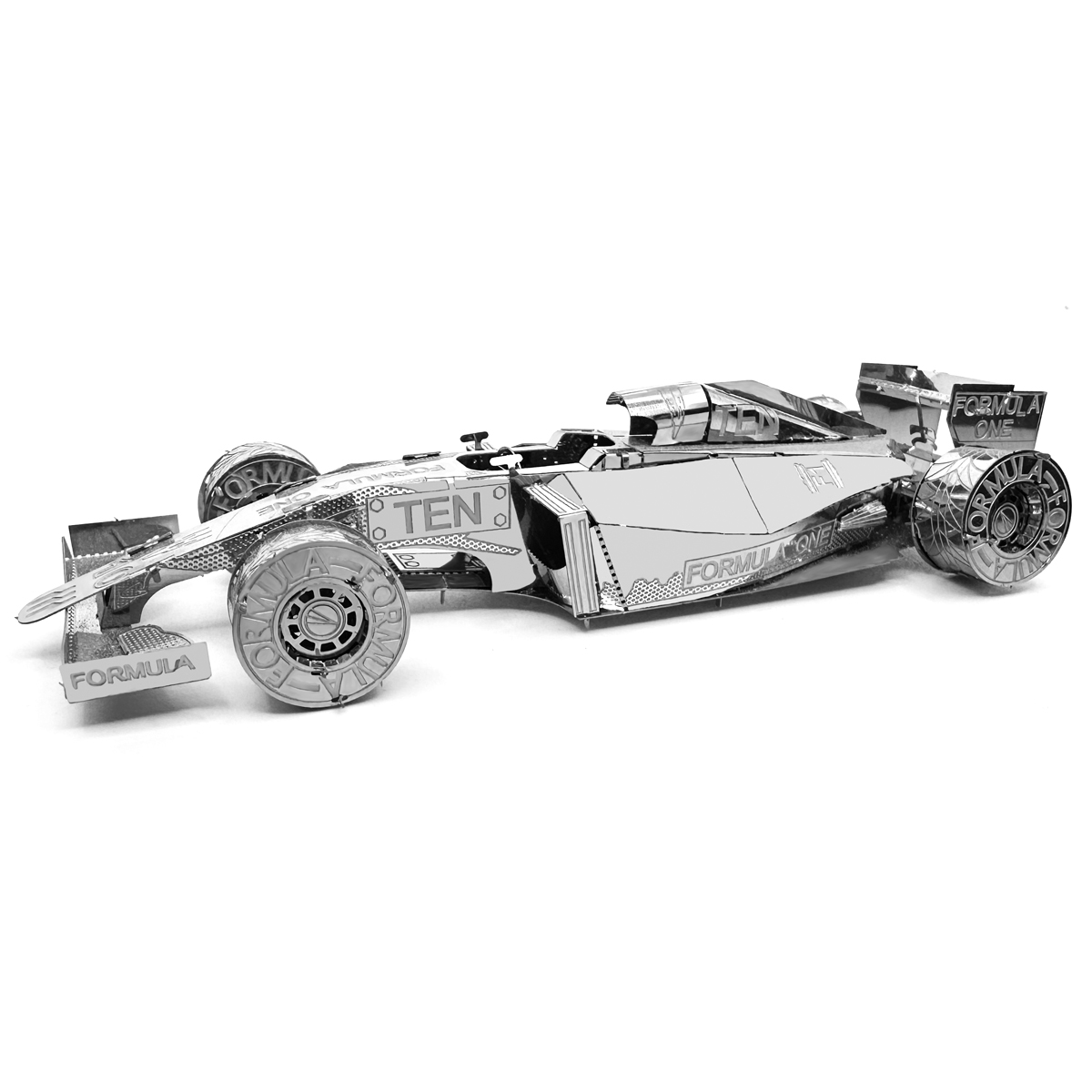 Samochód sportowy zmontować własne metalowe puzzle 3D-DIY wysoki poziom trudności ręcznie montowany model!