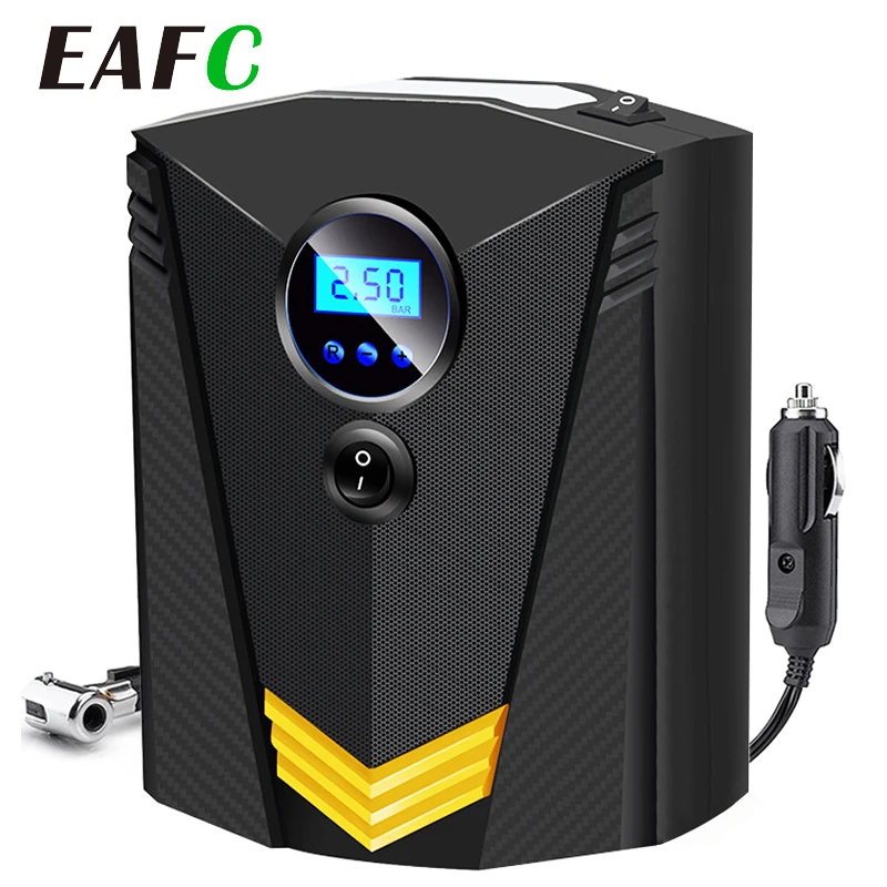 Digitale bandenpomp DC 12-volt auto draagbare luchtcompressorpomp 150 PSI auto-luchtcompressor voor auto motorfietsen fietsen