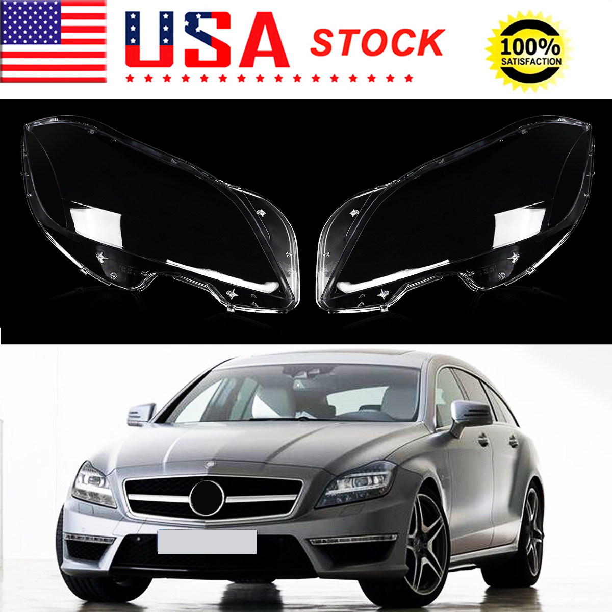 ที่ครอบเลนส์2010-2014สำหรับ Mercedes Benz CLS Class W218