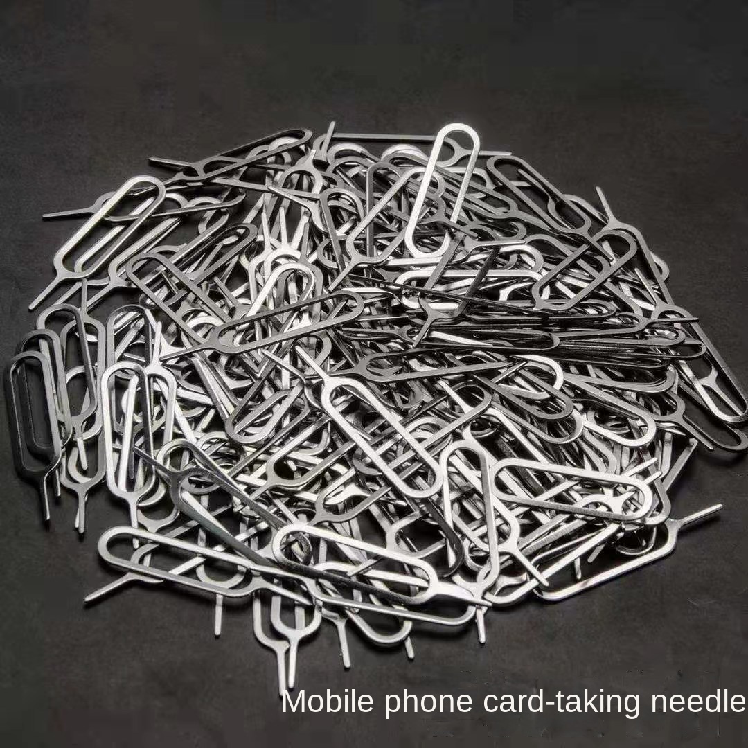 100pcs Eject Sim Card Tray Open Pin Needle Key Tool For Universal Mobile Phone For iPhone 12 For SamSung HUAWEI