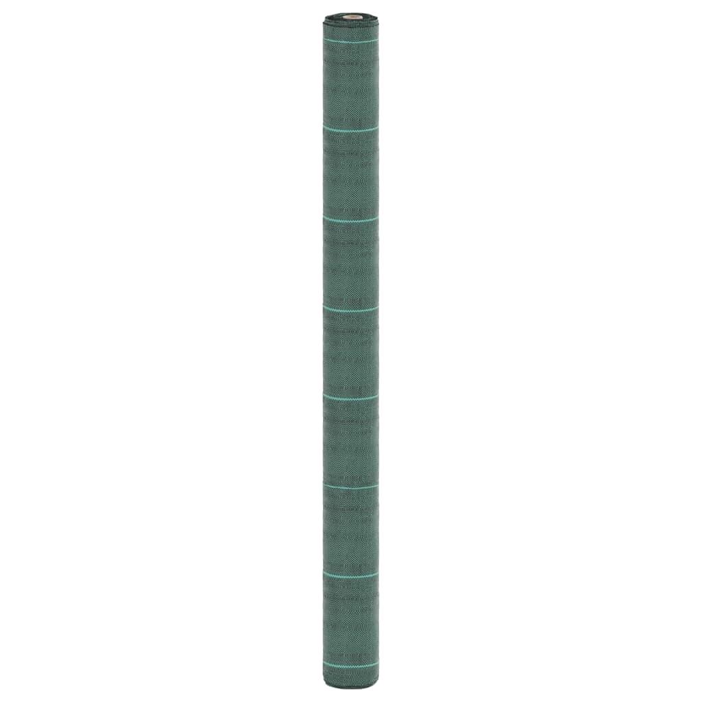 Groene onkruidbarrière stof 1,5x5m Heavy Duty PP grondbedekking landschapscontrole