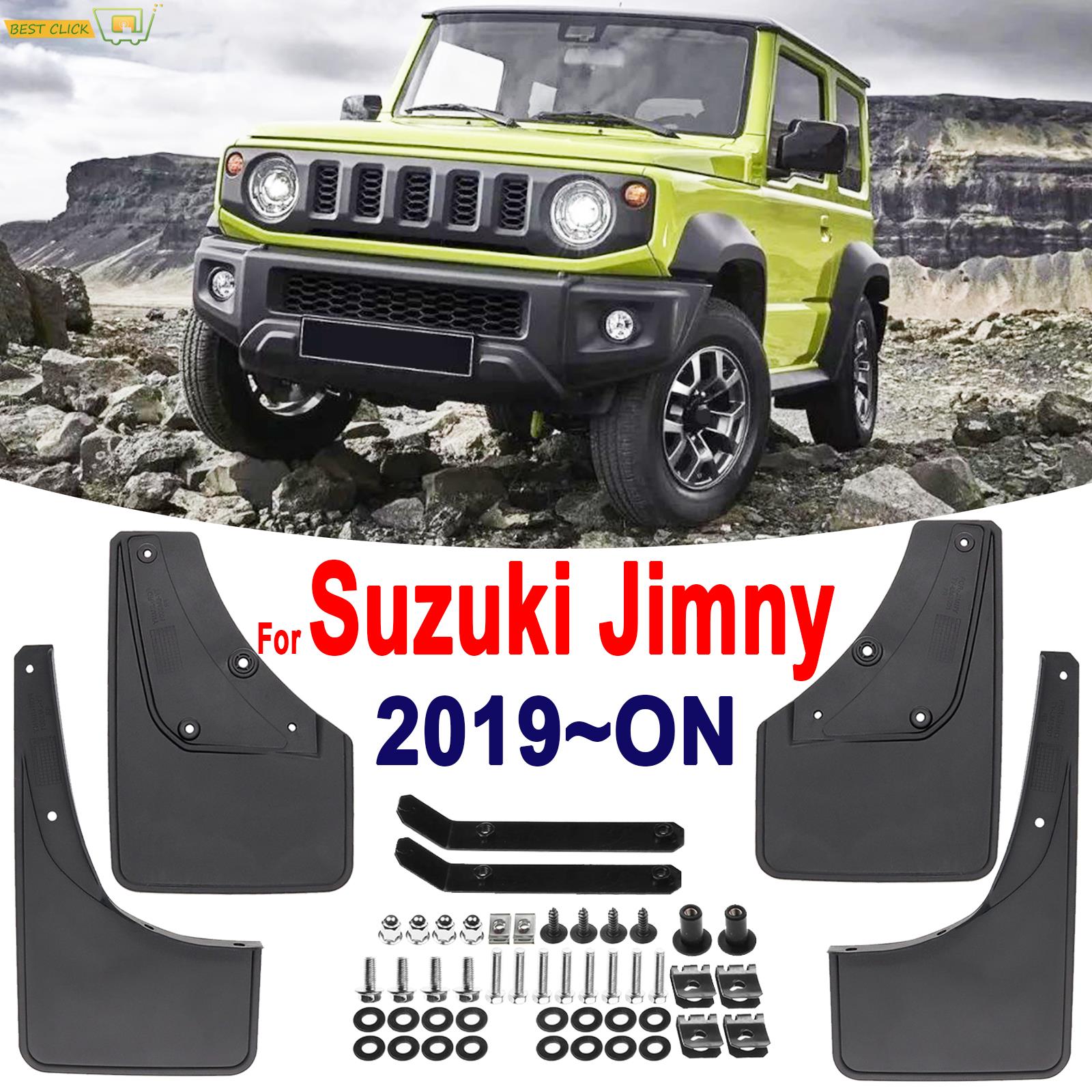 4 sztuki błotników samochodowych do Suzuki Jimny Sierra JB64 JB74 2019 2020 2021 Chlapacze błotników Samochodowe akcesoria samochodowe