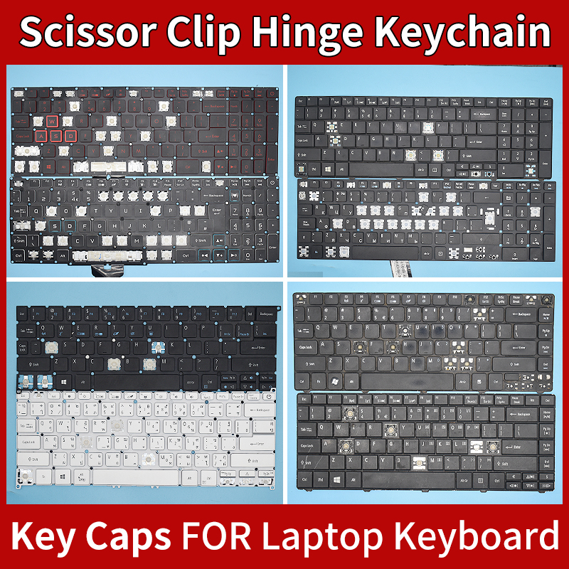 Coussinets en caoutchouc d'origine pour charnières de touches de clavier d'ordinateur portable ASUS ACER HP DELL IBM Lenovo Xiaomi HUAWEI MSI Macbook Thinkpad