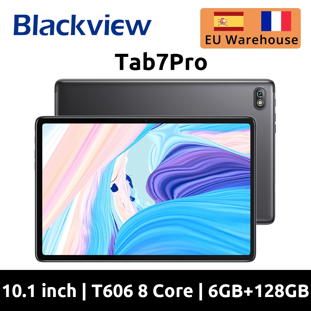 Blackview Tab 7 Pro Tablet Android 12 10,1 Zoll Touch Dual 4G LTE + 5G WiFi 10 GB + 128 GB 13 MP + 8 MP 1920 * 1200 6580 mAh Octa-Core