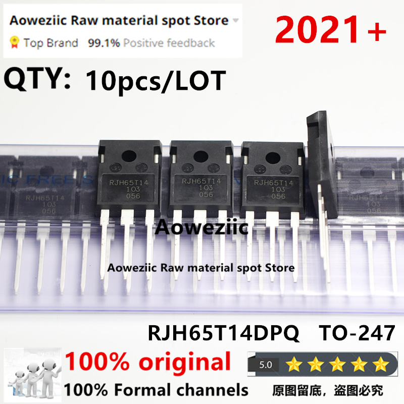 Aoweziic 2021 + 100% nowy importowany oryginalny RJH65T14DPQ RJH65T14 TO-247 IGBT FET 100A 650V