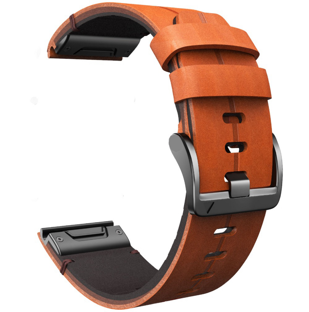 ANBEST ремешок для часов 26 мм для Garmin Fenix 7X/6X Pro/6X/5X/5X Plus ремешок из натуральной кожи 22 мм для Fenix 6/6 Pro/5/7 Band