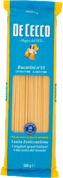 Spaghetti Bucatini Nr. 15 500g-de cecco