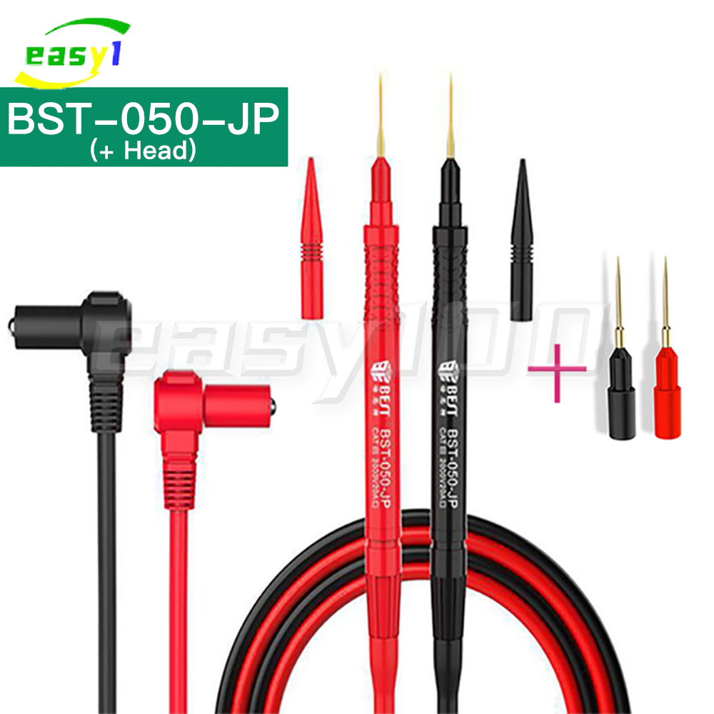 BST 050 JP Super conducting Multimeter Probe สําหรับมัลติมิเตอร์แบบดิจิตอลแรงดันไฟฟ้าเข็มทดสอบสายไฟสายปากกาเครื่องมือ