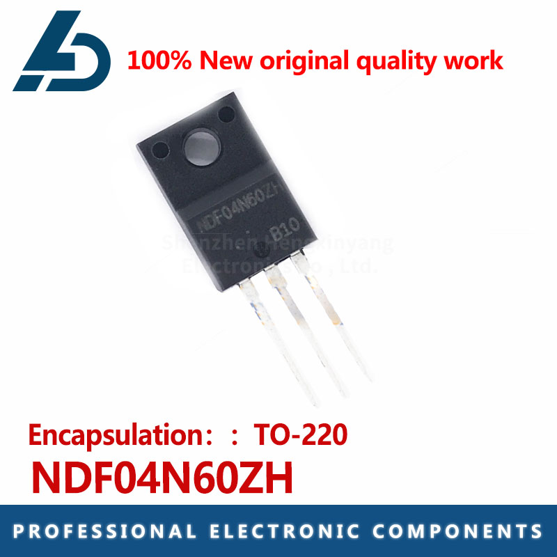 5PCS NDF04N60ZH TO220F  N-channel, withstand voltage: 600V current: 4.8 A
