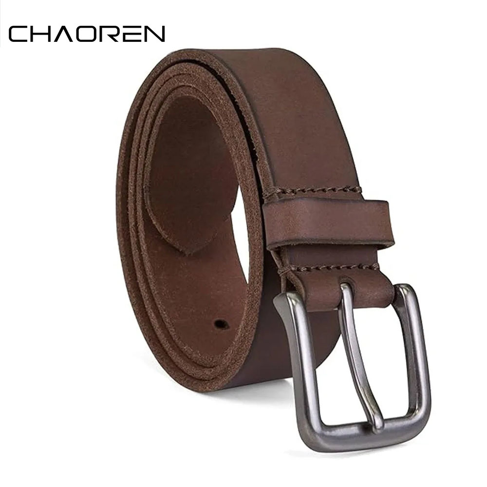 Cuir véritable pour hommes haute qualité boucle jean peau de vache ceintures décontractées affaires Cowboy ceinture mâle créateur de mode
