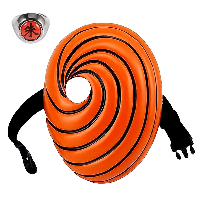Anime narut resina máscara traje adereços festa de halloween presente para crianças ninja anime uchiha cosplay máscaras masculinas e femininas