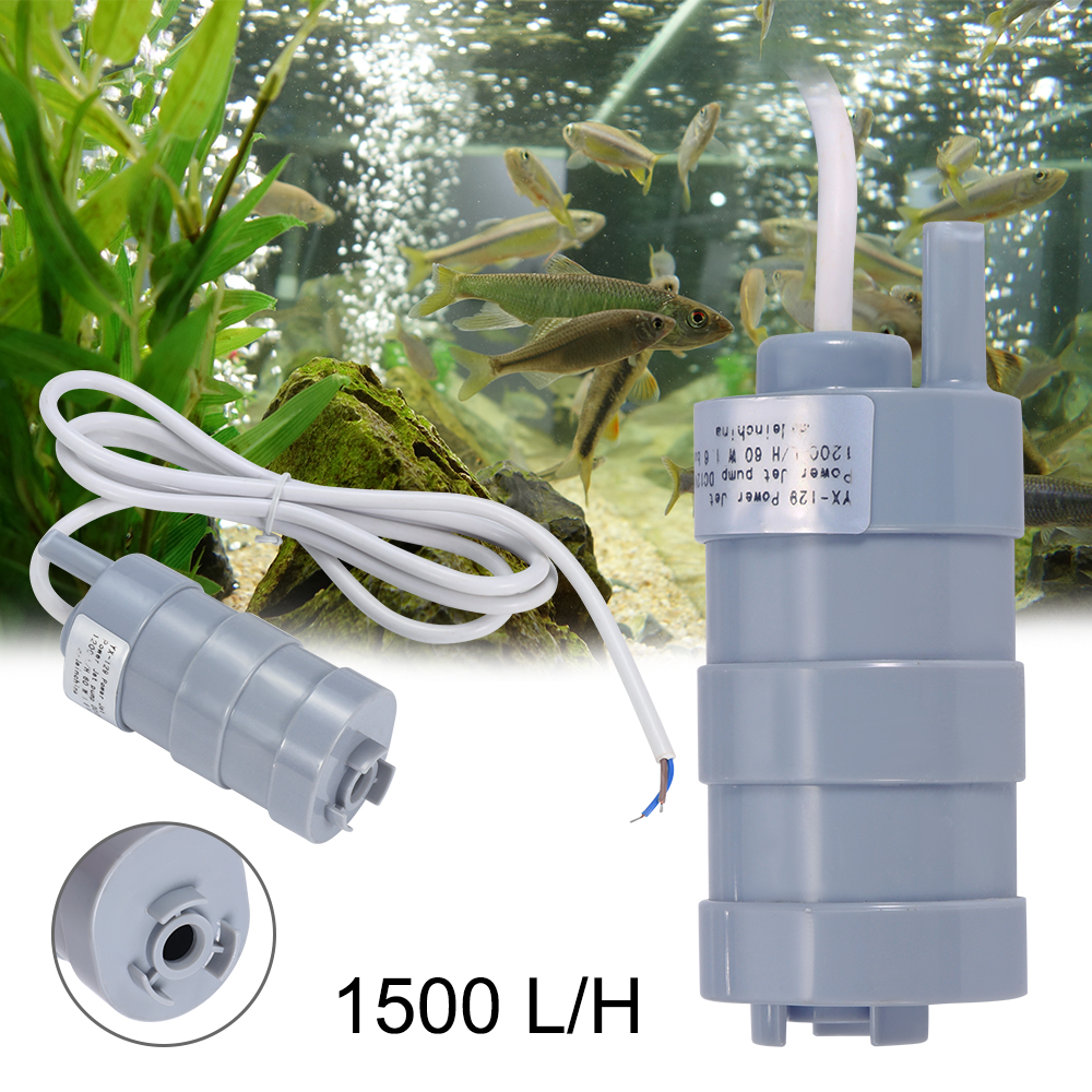 Pompa głębinowa 12V pompa wodna do akwarium zmień karawan Camping Garden 10-20 L / Min
