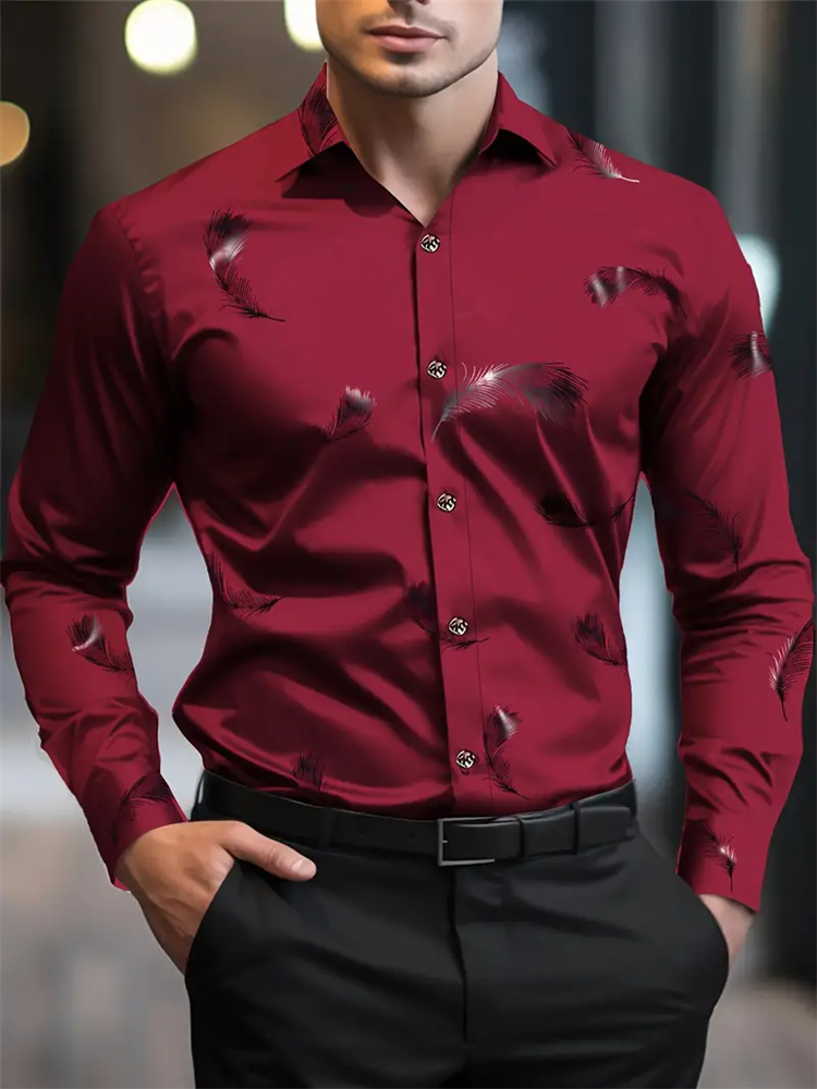 Męska koszula hawajska Niebieska koszula z nadrukiem w paski Moda Elegancka letnia koszula plażowa Temperament Streetwear Lapel Odzież męska