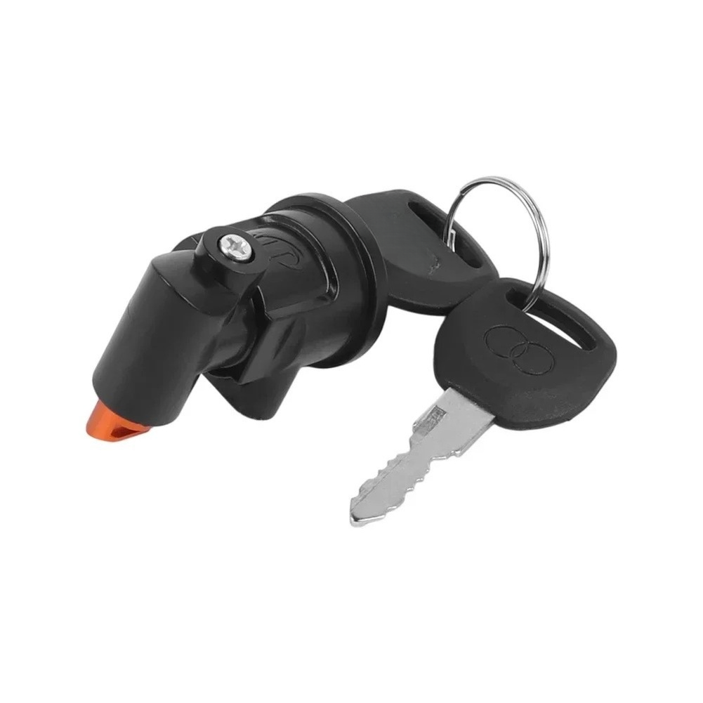For Daily Commute Protection Scooter Tail Rack Lock Scooter Part 85g Portable Weight Includes Two Keys Secure Locking Mechanism