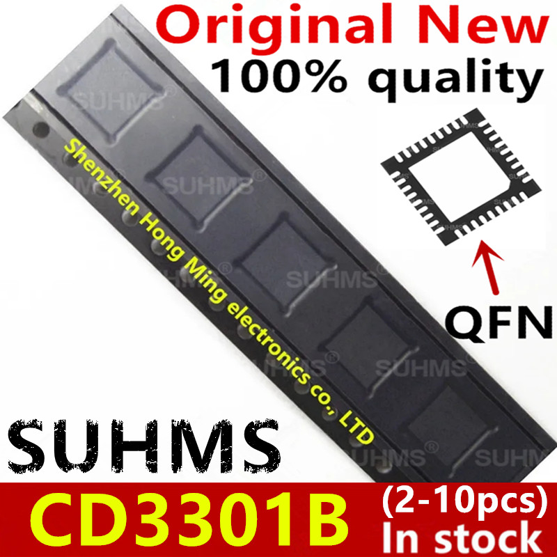 (2–5 Stück) Neue CD3301 CD3301A CD3301B CD3301RHHR CD3301ARHHR CD3301BRHHR QFN-36