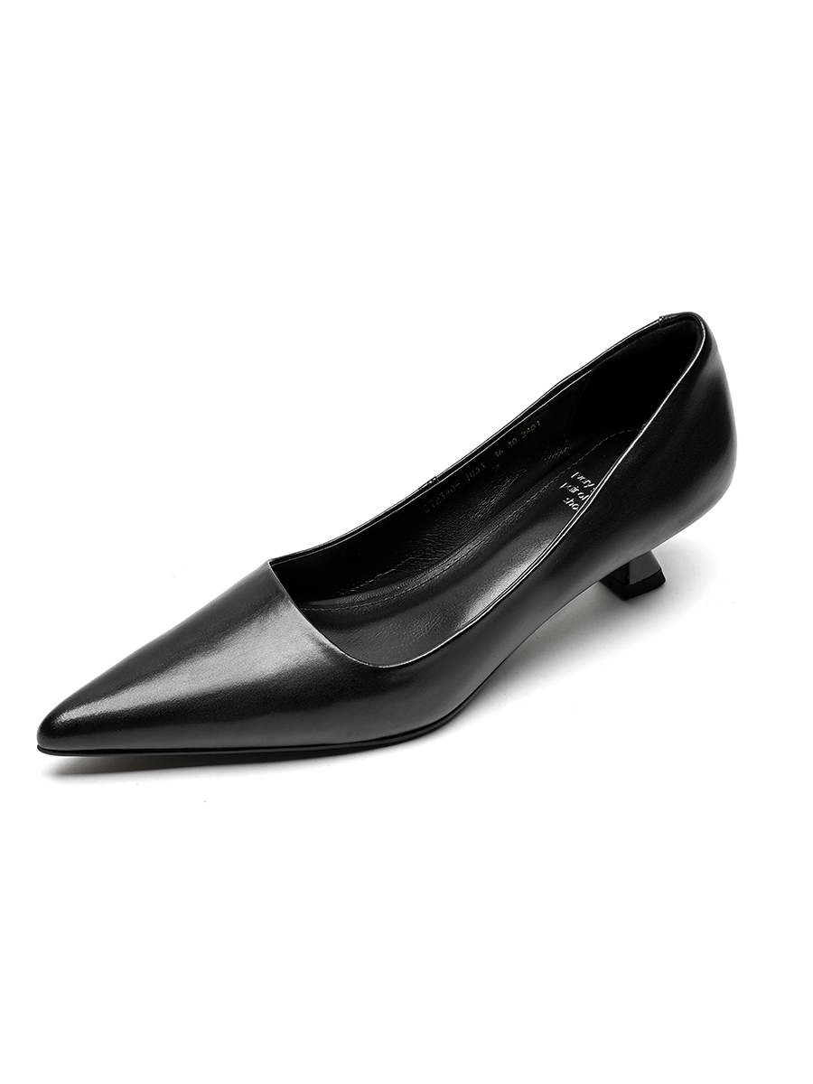 Sepatu hak tinggi seksi wanita, sepatu pesta hak tipis warna hitam krem kuning kecoklatan, tren baru