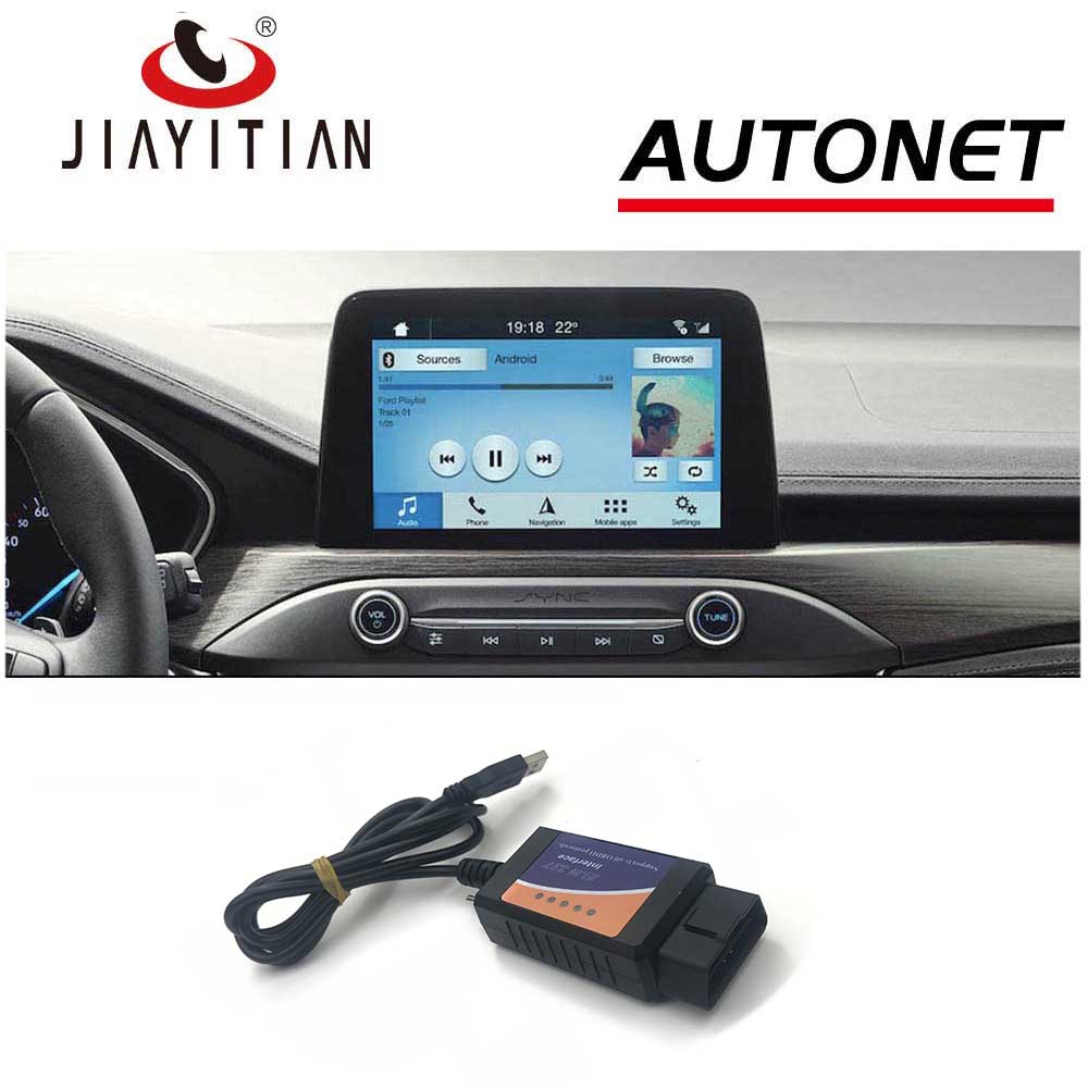 JIAYITIAN-Security ateur d'Image de Rectransistors OBD pour Ford Sync3 Sync2 2019-2020, Unité Principale Originale, Paupières, Kit de Fonction de Caméra