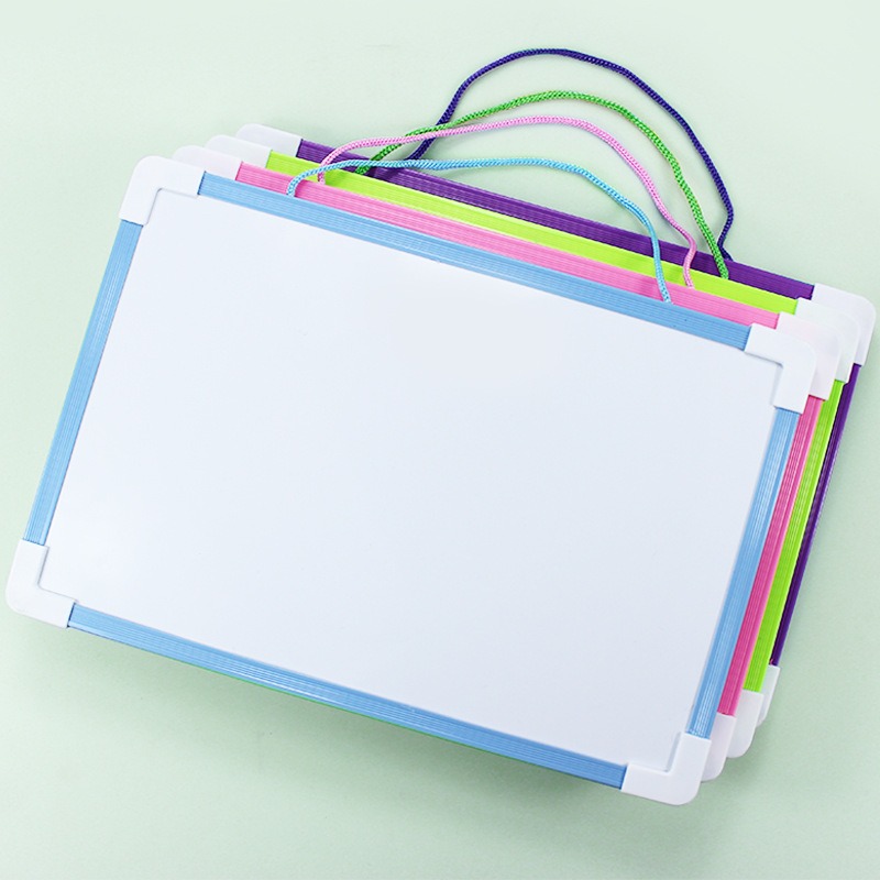 Magnetisches doppelseitiges Whiteboard zum Schreiben, löschbares Kinderzeichnungs-Graffiti-Büronotizen, trocken abwischbares hängendes Nachrichtenbrett