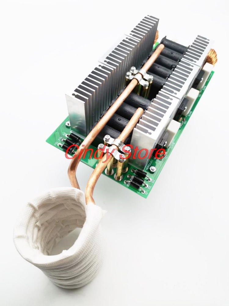 3000 ワット 50A タップレス 6 チューブ ZVS 高周波誘導加熱機焼入れモジュール DIY キット