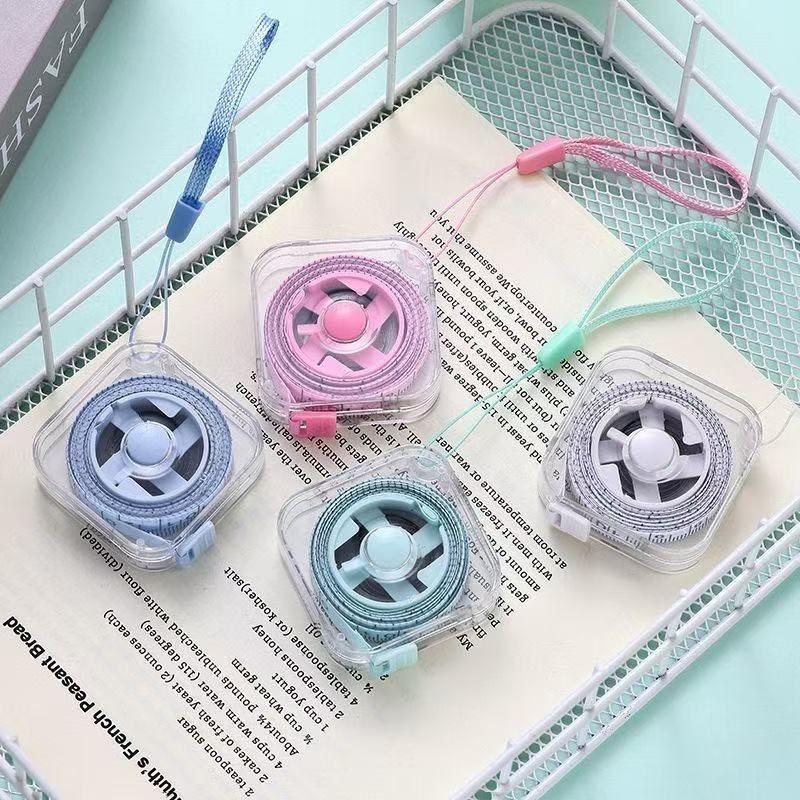 Ruban à mesurer multifonctionnel de 2 mètres, métrique et impérial, durable, haute précision, pour usage domestique et mesure de rétrécissement