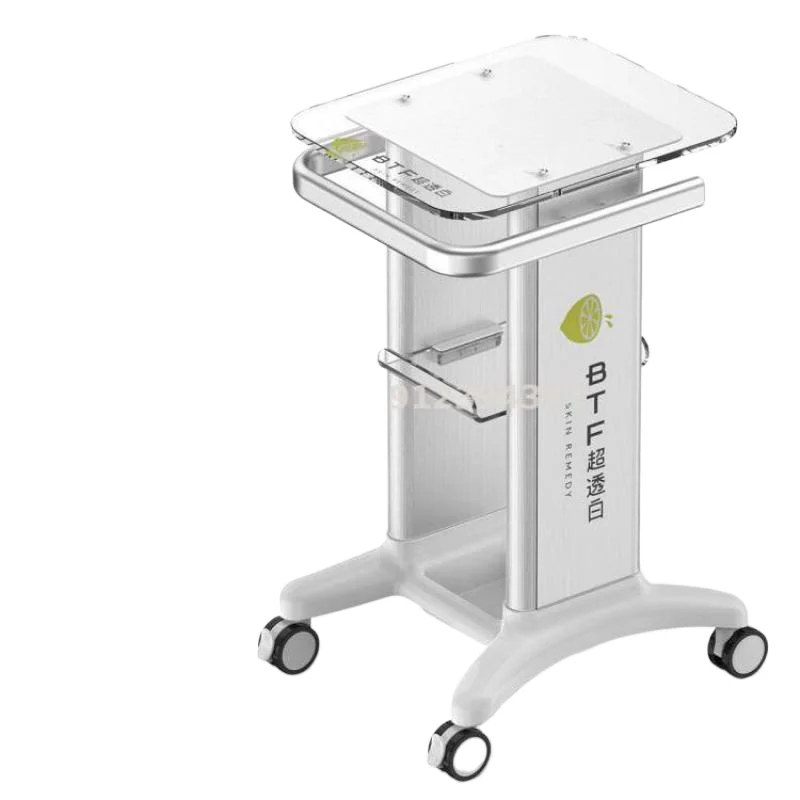 Schoonheid Esthetische Winkelwagen Acryl Kleine Bubble Plankbasis Tandheelkundige Kliniek B Echografie Medische Schoonheidswagen Vergroten