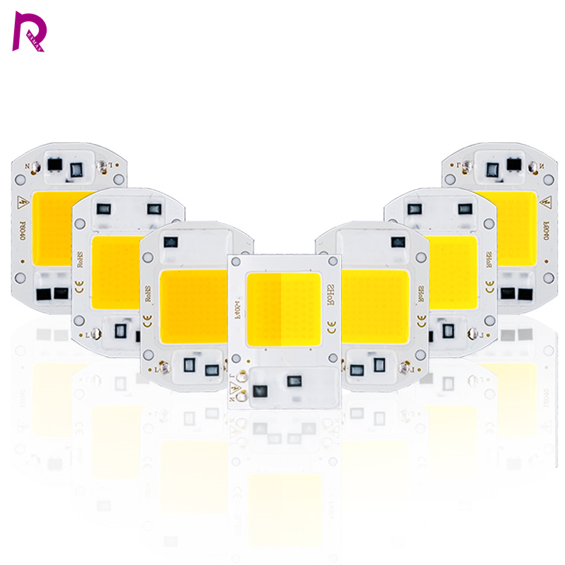 LED COB Chip 10W 20W 30W 50W AC 110V 220V Smart IC Ohne Treiber LED-Lampenperlen für Flutlicht, Strahler, DIY-Matrix-Beleuchtung