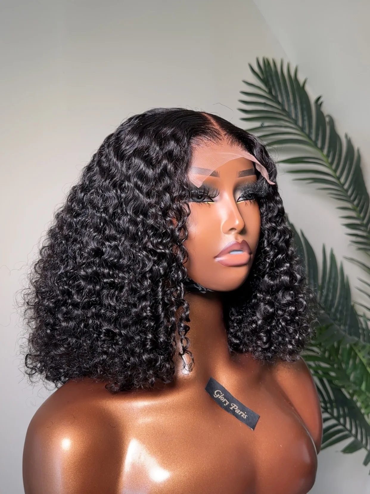 5x5 Glueless Wigs 100% Human Hair Water Wave Short Bob Wigs 13x4 13x6 HD Lace Front Wigs Pre Plucked Deep Curly Wear And Go Wigs