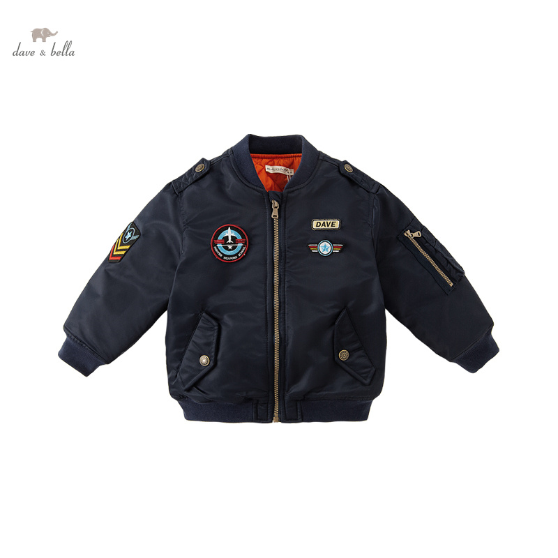 Vestes de mode Dave Bella pour bébés garçons et filles, vêtements d'hiver décontractés, manteaux pour enfants, vêtements de sport DB4237227