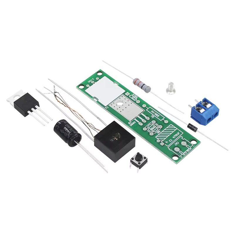 Kit de bricolage d'allumeur d'arc haute tension-générateur d'arc d'entrée DC 3-5V pour les projets de briquet électronique