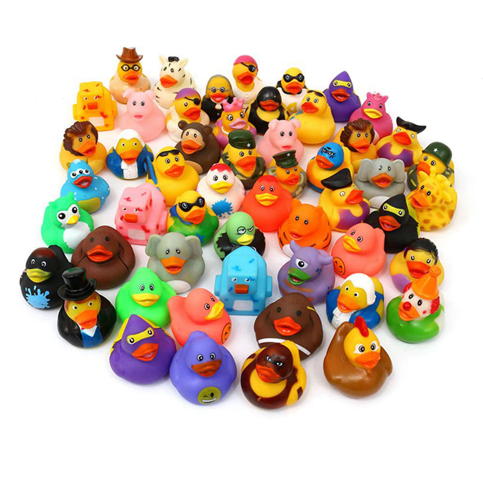 10-100 Patitos de Goma, Surtido Aleatorio, Patitos Jeep, Juguetes a Granel, Juguetes para Piscina, Regalos de Cumpleaños, Recuerdos de Fiesta