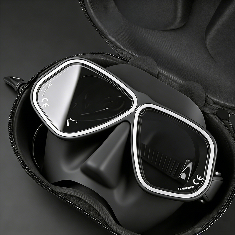 Free Diving Goggles Mask Similar Apollo Alloy Liquid Silica Gel Scuba Mask Wet Tube Kit Snorkeling Equipment Ultra Low Volume