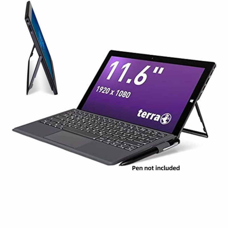 TERRA PAD1162 11,6" FHD Celeron N4100 4 GB RAM 64 GB Windows 10 Tablets Typ C 2xUSB 3.0 1920 x 1080 Pixel 1920 x 1080 Pixel HDMI