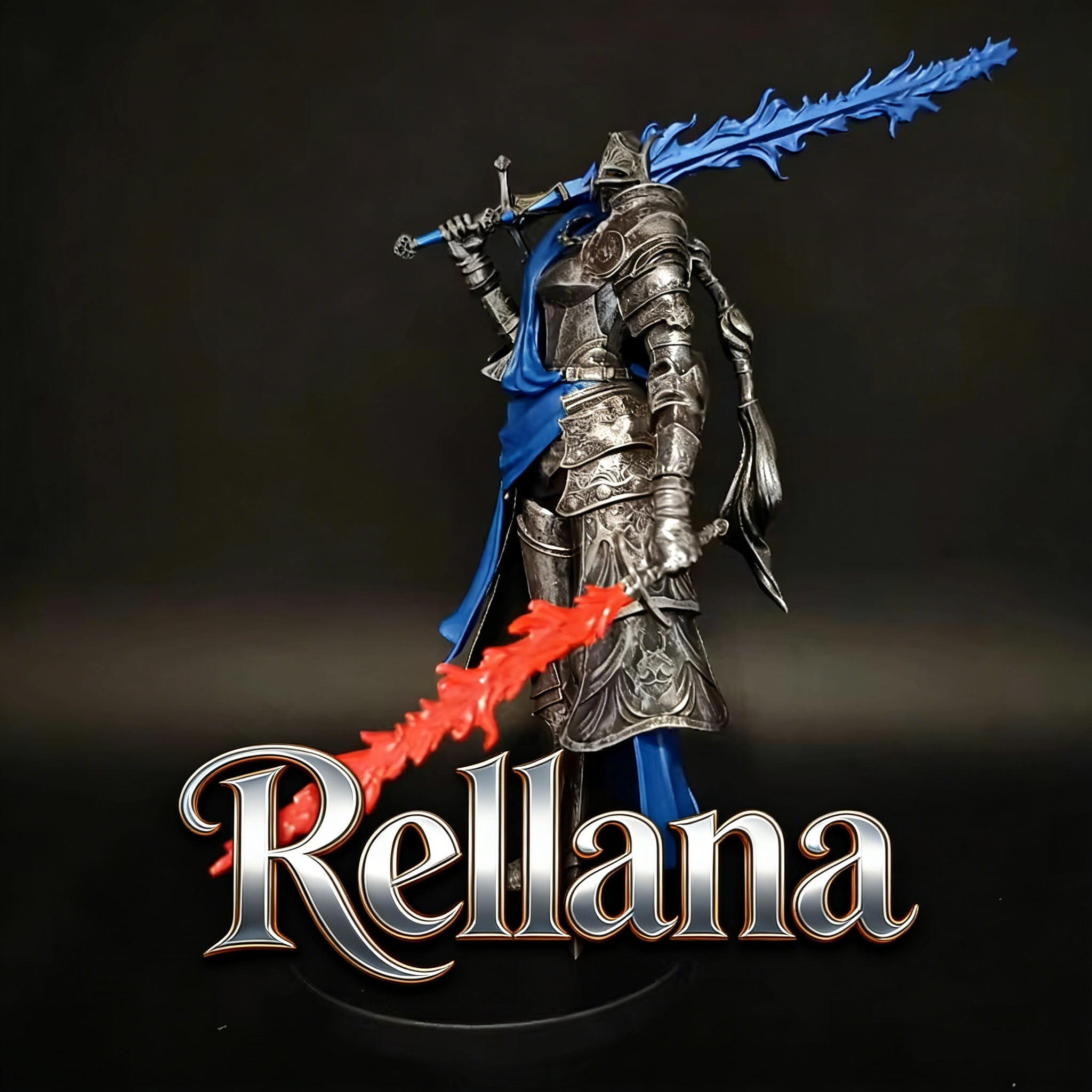 Heißer 21cm Twin Moon Knight Spielfigur Rellana Vollmond-Königin PVC Anime-Statue Exquisites Sammlermodell Geschenk Desktop-Ornament