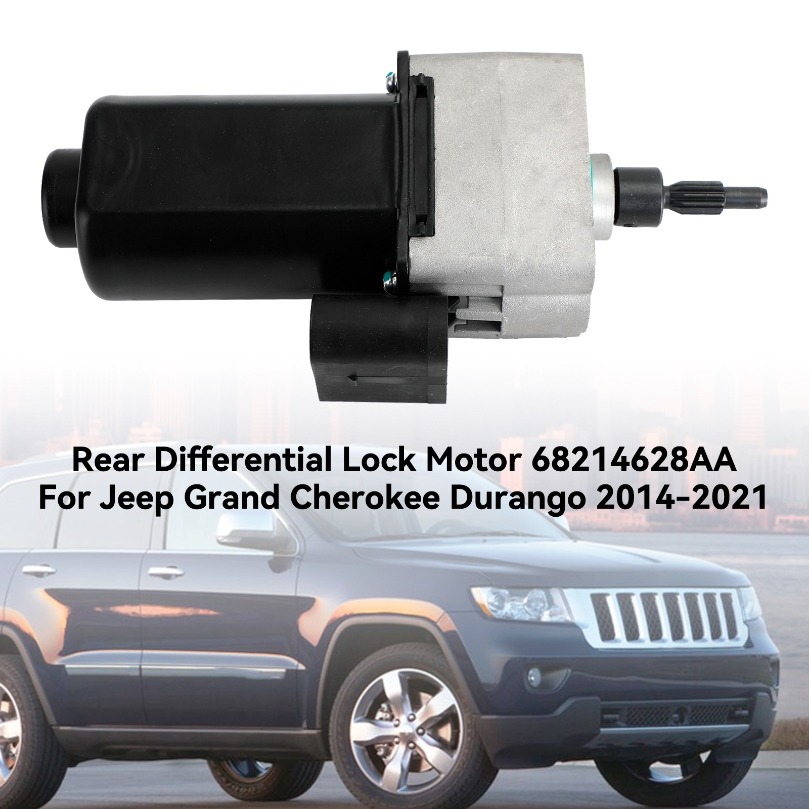 มอเตอร์ล็อคเฟืองท้าย Artudatech 68214628 AA สําหรับรถจี๊ป Grand Cherokee Durango 2014-2021