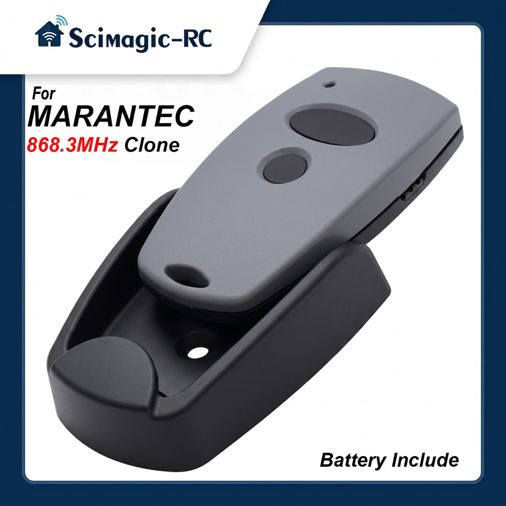 Control remoto digital para puerta de garaje Pilot 868 MARANTEC D302/D304 868MHz, transmisor manual D302 868 3MHz, copia de 302 382 384 313