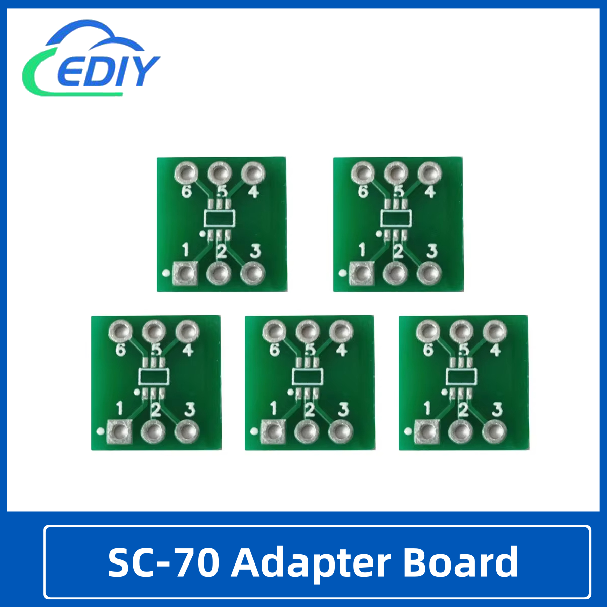 SC-70 SOT23-6 SOT23-5 Плата адаптера Конвертер Пластина Pinboard Патч SMD к DIP 0,5 мм 0,65 мм Расстояние Плата передачи