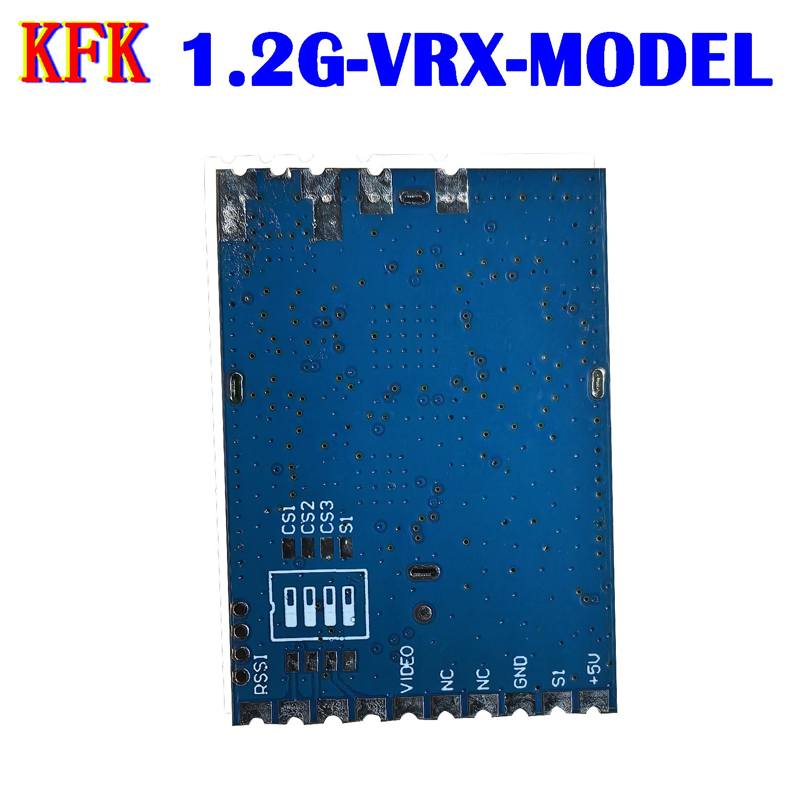 2025 nowy odbiornik modelu KFK FPV 1.2G 16CH VRX 1.2ghz RF